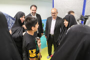 ببینید|افتتاح مهد کودک و باشگاه ورزشی وزارت راه و شهرسازی