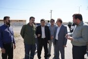 بازدید معاون وزیر راه و شهرسازی و رییس سازمان راهداری و حمل‌ونقل جاده‌ای از وضعیت محورهای مواصلاتی رامهرمز و رامشیر در استان خوزستان