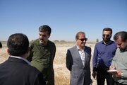 بازدید معاون وزیر راه و شهرسازی و رییس سازمان راهداری و حمل‌ونقل جاده‌ای از وضعیت محورهای مواصلاتی رامهرمز و رامشیر در استان خوزستان