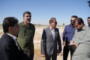 بازدید معاون وزیر راه و شهرسازی و رییس سازمان راهداری و حمل‌ونقل جاده‌ای از وضعیت محورهای مواصلاتی رامهرمز و رامشیر در استان خوزستان