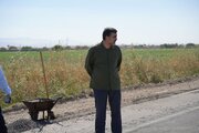 بازدید معاون وزیر راه و شهرسازی و رییس سازمان راهداری و حمل‌ونقل جاده‌ای از وضعیت محورهای مواصلاتی رامهرمز و رامشیر در استان خوزستان