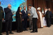 ببینید|آئین واگذاری اسناد مالکیت تحویل اراضی مسکونی در استان خوزستان