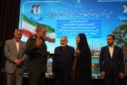 ببینید|آئین واگذاری اسناد مالکیت تحویل اراضی مسکونی در استان خوزستان
