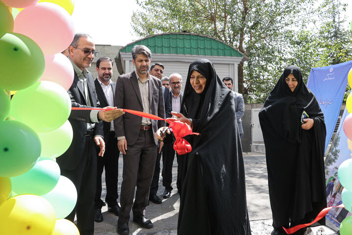 افتتاح مهد کودک و باشگاه ورزشی وزارت راه و شهرسازی