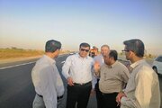 تقاطع غیرهمسطح گناوه بوشهر