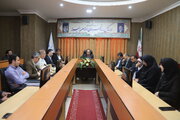 تقدیر از کارکنان نمونه اداره‌کل راه و شهرسازی استان البرز به مناسبت هفته دولت و روز کارمند