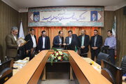 تقدیر از کارکنان نمونه اداره‌کل راه و شهرسازی استان البرز به مناسبت هفته دولت و روز کارمند