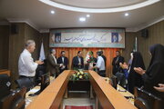 تقدیر از کارکنان نمونه اداره‌کل راه و شهرسازی استان البرز به مناسبت هفته دولت و روز کارمند