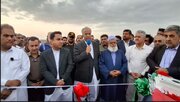 ببینید| بهره برداری از ۱۴ کیلومتر بزرگراه در محور زاهدان-خاش