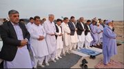 ببینید| بهره برداری از ۱۴ کیلومتر بزرگراه در محور زاهدان-خاش