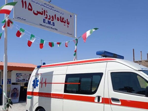 افتتاح پایگاه اورژانس ایستگاه آزادور در راه‌آهن شمالشرق ۱
