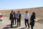 بازدید سرپرست اداره کل راه و شهرسازی البرز از پروژه‌های عمرانی و مسکن غرب استان