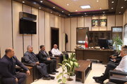 دیدار سرپرست اداره کل راه و شهرسازی استان البرز با فرماندار اشتهارد