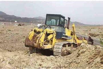 عملیات اجرایی ارتقای محور رمشک ـ کُتیج در جنوب کرمان آغاز شد