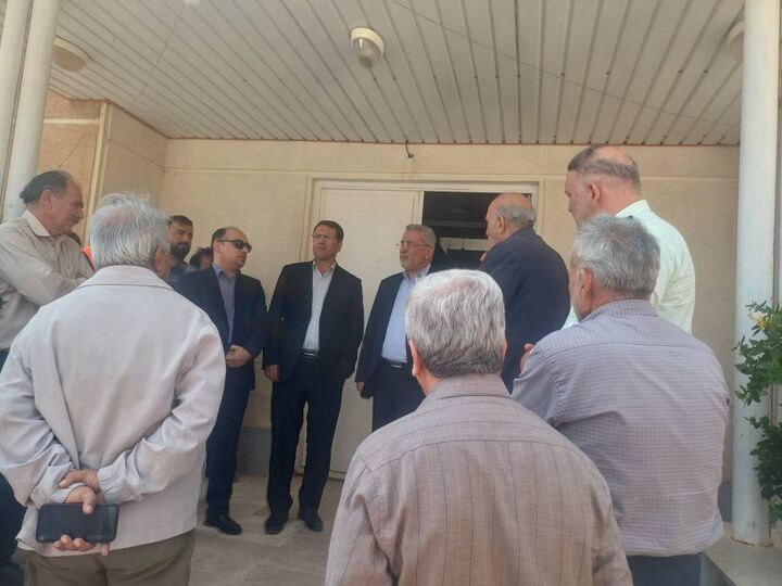 بازدید معاون سیاسی استاندار قزوین از راهدارخانه کوهستان در الموت غربی