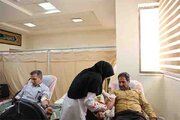 مشارکت مدیرکل و کارکنان راه و شهرسازی جنوب کرمان در پویش اهدای خون