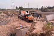 پیشرفت ۶۰ درصدی عملیات اجرایی ۲ پل در محور علی‌آباد-امیرآباد(جنوب کرمان)