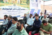 ببینید| آیین بهره‌برداری ۸ کیلومتر از محور آستانه-چشمه‌علی-دیباج