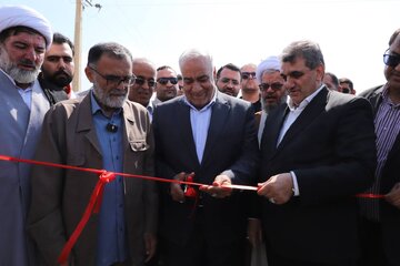 افتتاح محور آستانه-چشمه‌علی-دیباج