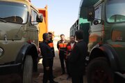 ببينيد | بازديد معاون راهداري سازمان راهداري و حمل‌ونقل جاده‌‌اي از محورها و پروژه‌هاي استان اصفهان