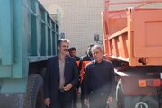 ببينيد | بازديد معاون راهداري سازمان راهداري و حمل‌ونقل جاده‌‌اي از محورها و پروژه‌هاي استان اصفهان