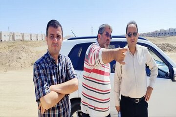 ببینید | بازدید سرپرست اداره‌کل راه و شهرسازی البرز از روند اجرای طرح نهضت ملی مسکن ماهدشت