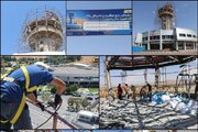 بازسازی برج مراقبت فرودگاه تبریز در مدت پنج ماه