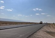ببینید/ عملیات بهسازی و روکش آسفالت محور باغین _رفسنجان