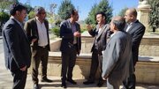 ببینید | بازدید سرپرست اداره‌کل و رئیس شورای هماهنگی راه و شهرسازی استان البرز از اداره کل هواشناسي استان
