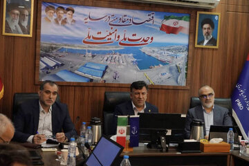 معاون بندری سازمان بنادر در بندر امیرآباد