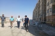 بازدید از روند اجرایی پروژه ۸۱۱۲ واحدی نهضت ملی مسکن شهر اراک