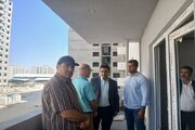 بازدید از روند اجرایی پروژه ۸۱۱۲ واحدی نهضت ملی مسکن شهر اراک