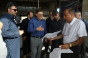 ببینید| بازدید از عملیات روسازی راه‌آهن چابهار-زاهدان