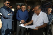 ببینید| بازدید از عملیات روسازی راه‌آهن چابهار-زاهدان