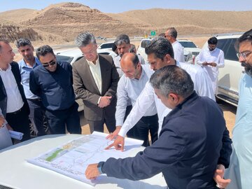بازدید محور خاش-ایرانشهر