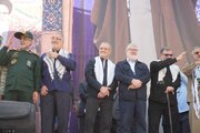 ببینید | مشارکت وزارت راه و شهرسازی در رزمایش ۳۱۳ هزار نفری «جانفدایان ایران»