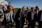ببینید | بازدید وزیر راه و شهرسازی از راهدارخانه نیک پی در آزادراه زنجان-تبریز