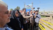 ببینید | آغاز عملیات اجرایی پروژه تعریض پل حصار-میانه با دستور وزیر راه و شهرسازی