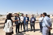 ببینید |بازدید میدانی مدیرکل راه و شهرسازی استان سمنان از پروژه 968 واحدی نور شهر سمنان