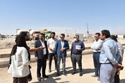 بازدید میدانی مدیرکل راه و شهرسازی استان از پروژه  واحدی نور سمنان