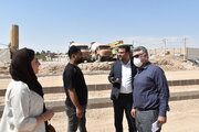 بازدید میدانی مدیرکل راه و شهرسازی استان از پروژه  واحدی نور سمنان