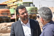 بازدید میدانی مدیرکل راه و شهرسازی استان از پروژه  واحدی نور سمنان