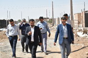 بازدید میدانی مدیرکل راه و شهرسازی استان از پروژه  واحدی نور سمنان