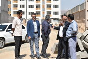 بازدید میدانی مدیرکل راه و شهرسازی استان از پروژه  واحدی نور سمنان