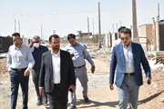 بازدید میدانی مدیرکل راه و شهرسازی استان از پروژه  واحدی نور سمنان