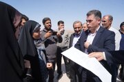 ببینید | بازدید وزیر راه و شهرسازی از پروژه ۵۰۲ واحدی در حال ساخت در حاشیه شهر میانه