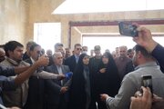 ببینید | بازدید وزیر راه و شهرسازی از پروژه احداث ایستگاه راه آهن ترکمانچای در آذربایجان شرقی