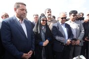 ببینید | افتتاح پل آسیب‌دیده از جنگ رمضان واقع در آزادراه تبریز - زنجان با حضور وزیر راه و شهرسازی