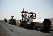 تداوم اجرای عملیات روکش آسفالت محور نهبندان–زاهدان در کریدور چابهار–مشهد