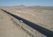 تداوم اجرای عملیات روکش آسفالت محور نهبندان–زاهدان در کریدور چابهار–مشهد